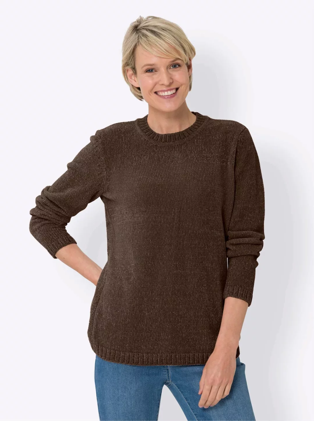 Classic Basics Strickpullover "Langarm-Pullover" günstig online kaufen