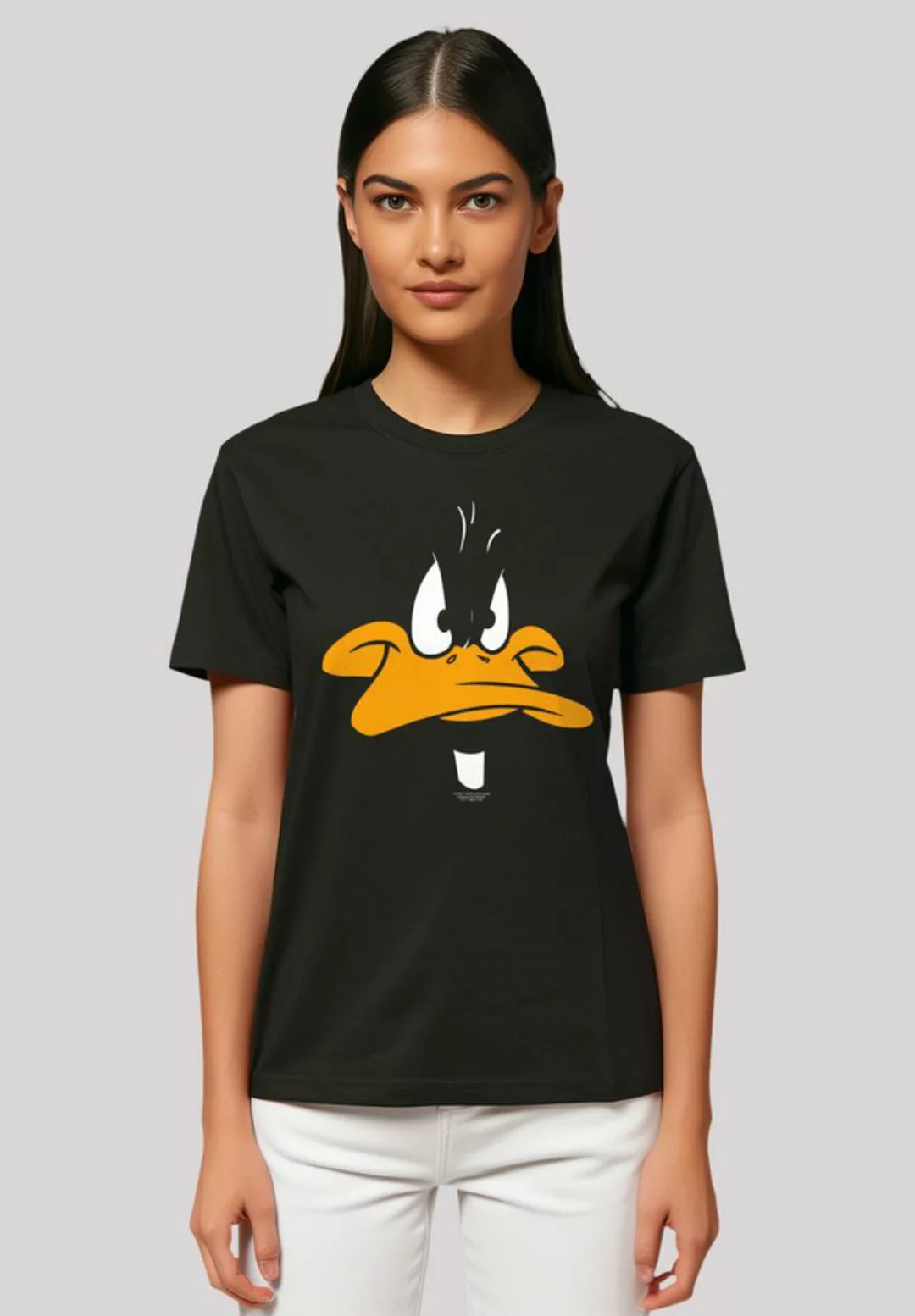 F4NT4STIC T-Shirt Daffy Duck Loones Tunes Big Face Premium Qualität günstig online kaufen