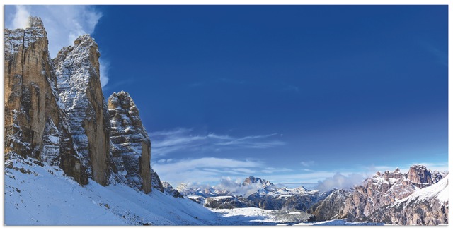 Artland Wandbild "Drei Zinnen Umrundung in den Dolomiten", Himmel, (1 St.), günstig online kaufen