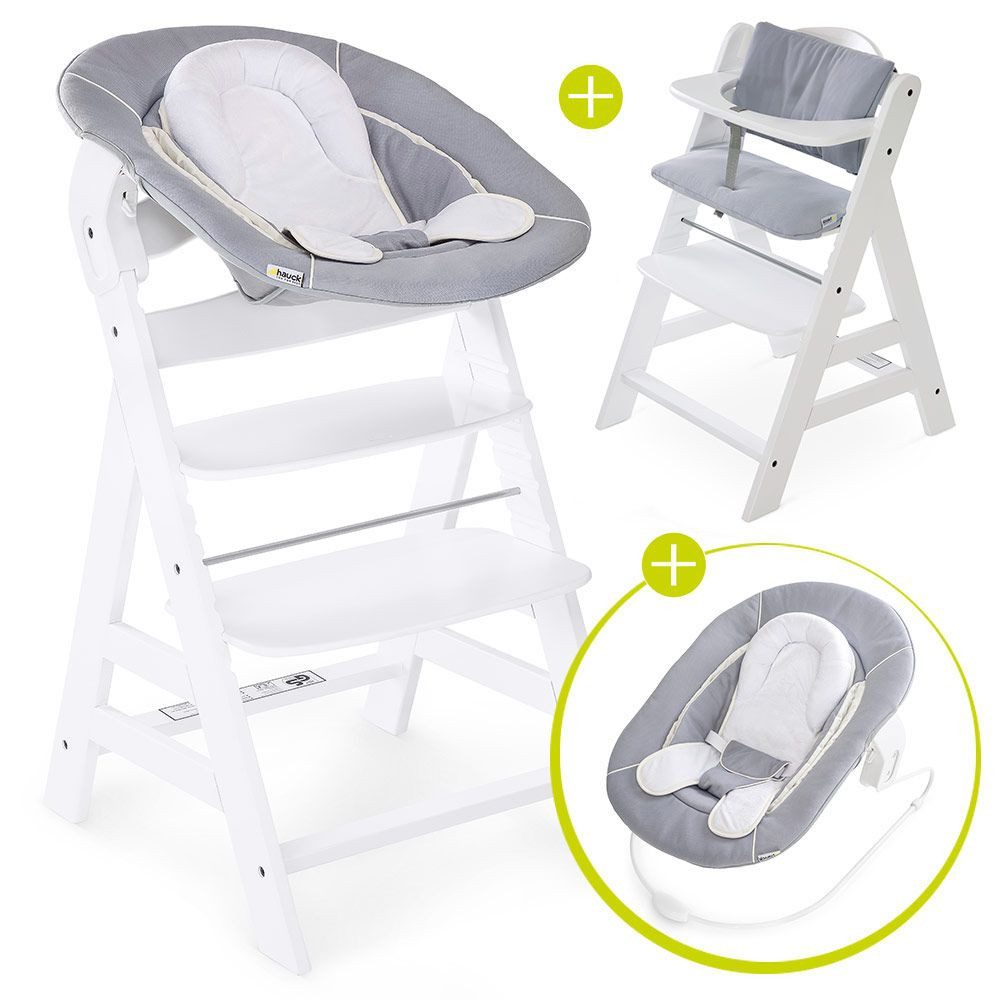 Hauck Hochstuhl Hauck Alpha Plus White günstig online kaufen