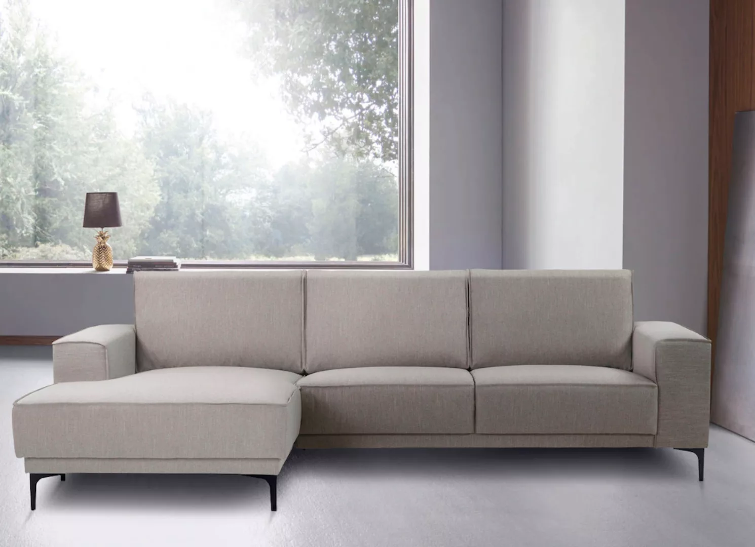 Places of Style Ecksofa "OLAND 280 cm", im zeitlosem Design und hochwertige günstig online kaufen