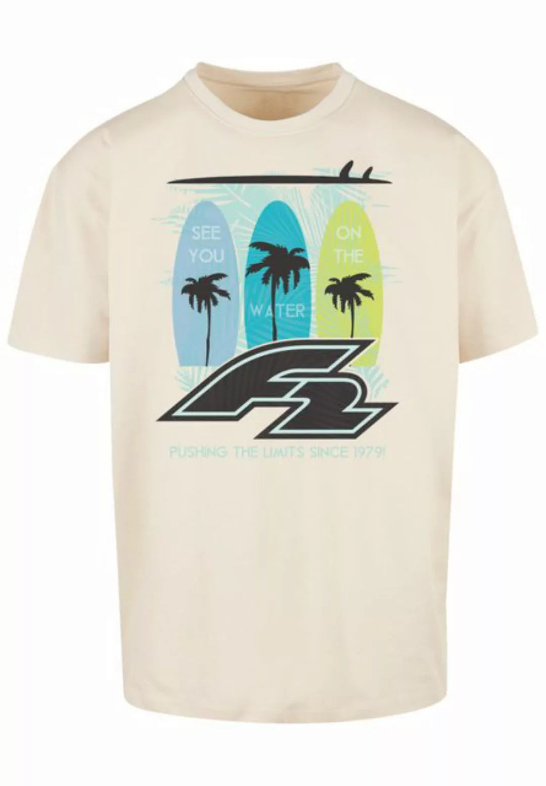 F2 T-Shirt F2 Surboards See You On The Water Sommer, Surfer, Sport günstig online kaufen