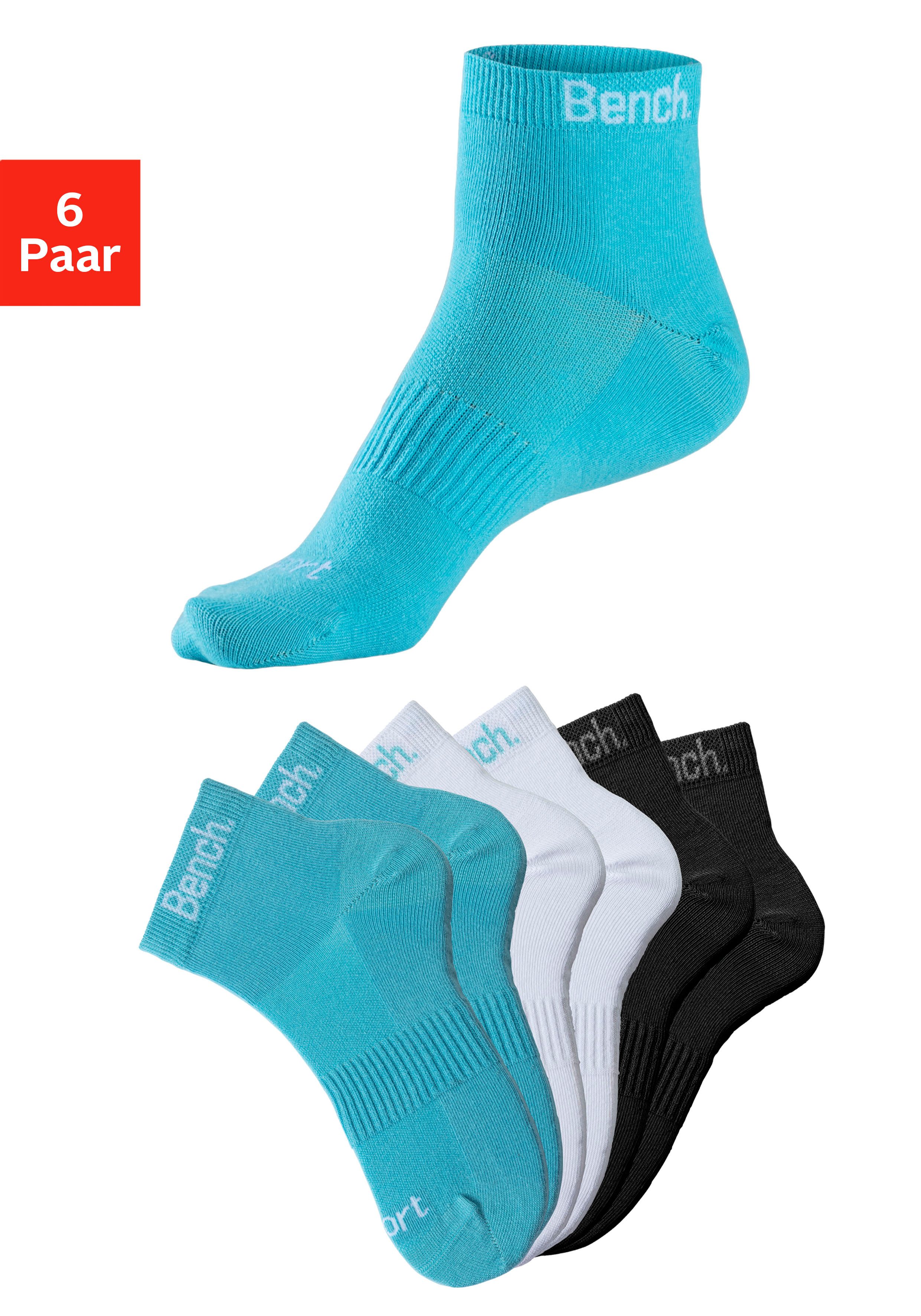 Bench. Sportsocken (Packung, 6-Paar) mit antibakterieller günstig online kaufen