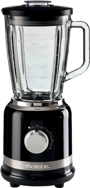 Ariete Standmixer »585BK Moderna schwarz, 1,5 L«, 1000 W günstig online kaufen