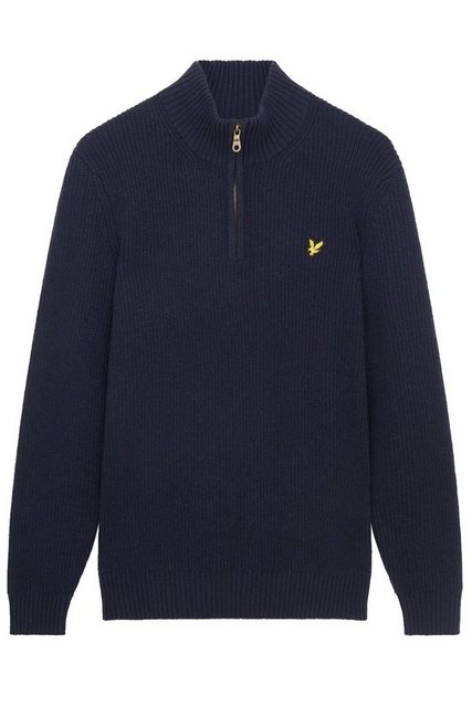 Lyle & Scott Stehkragenpullover Mit Reißverschluss Am Kragen günstig online kaufen