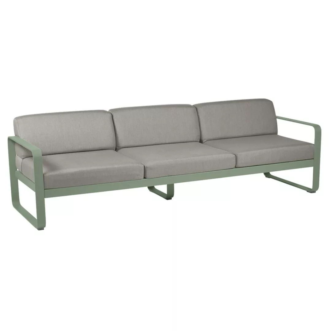 Bellevie 3-Sitzer Lounge-Sofa 82 Kaktus B8 Taupegrau günstig online kaufen