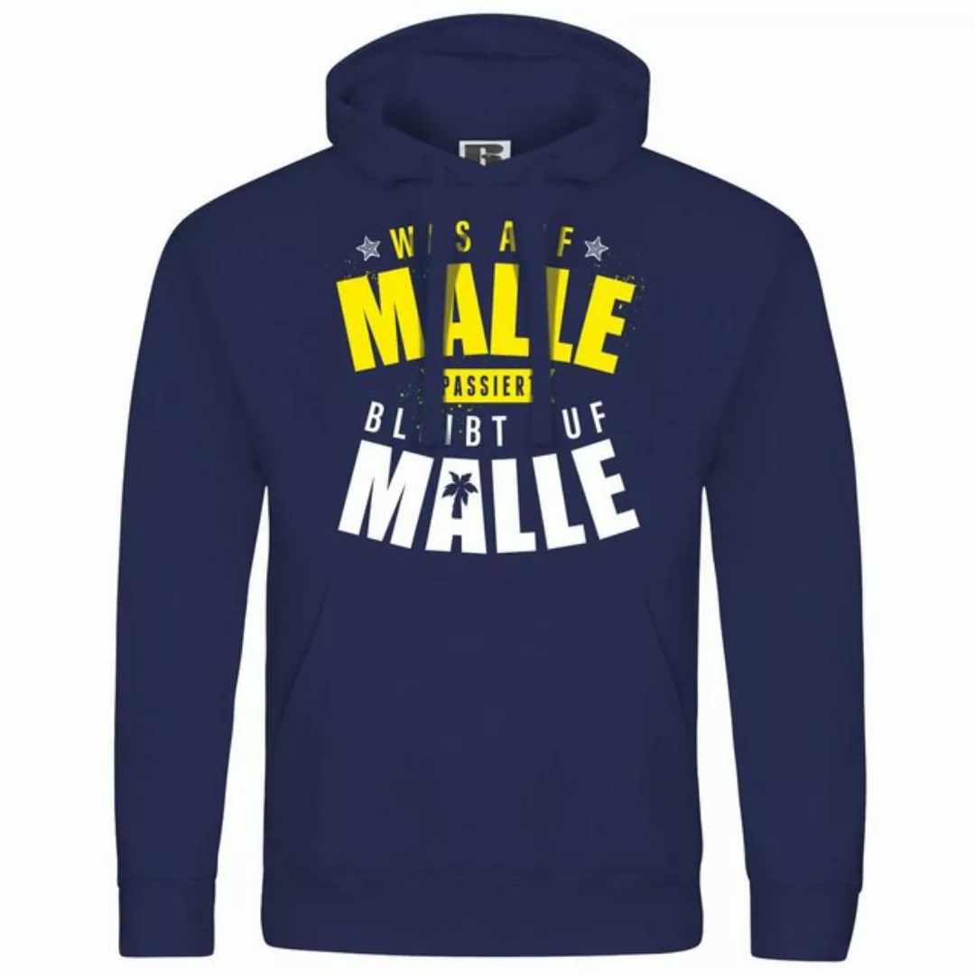 deinshirt Kapuzenpullover Herren Kapuzenpullover Was auf Malle passiert Mit günstig online kaufen