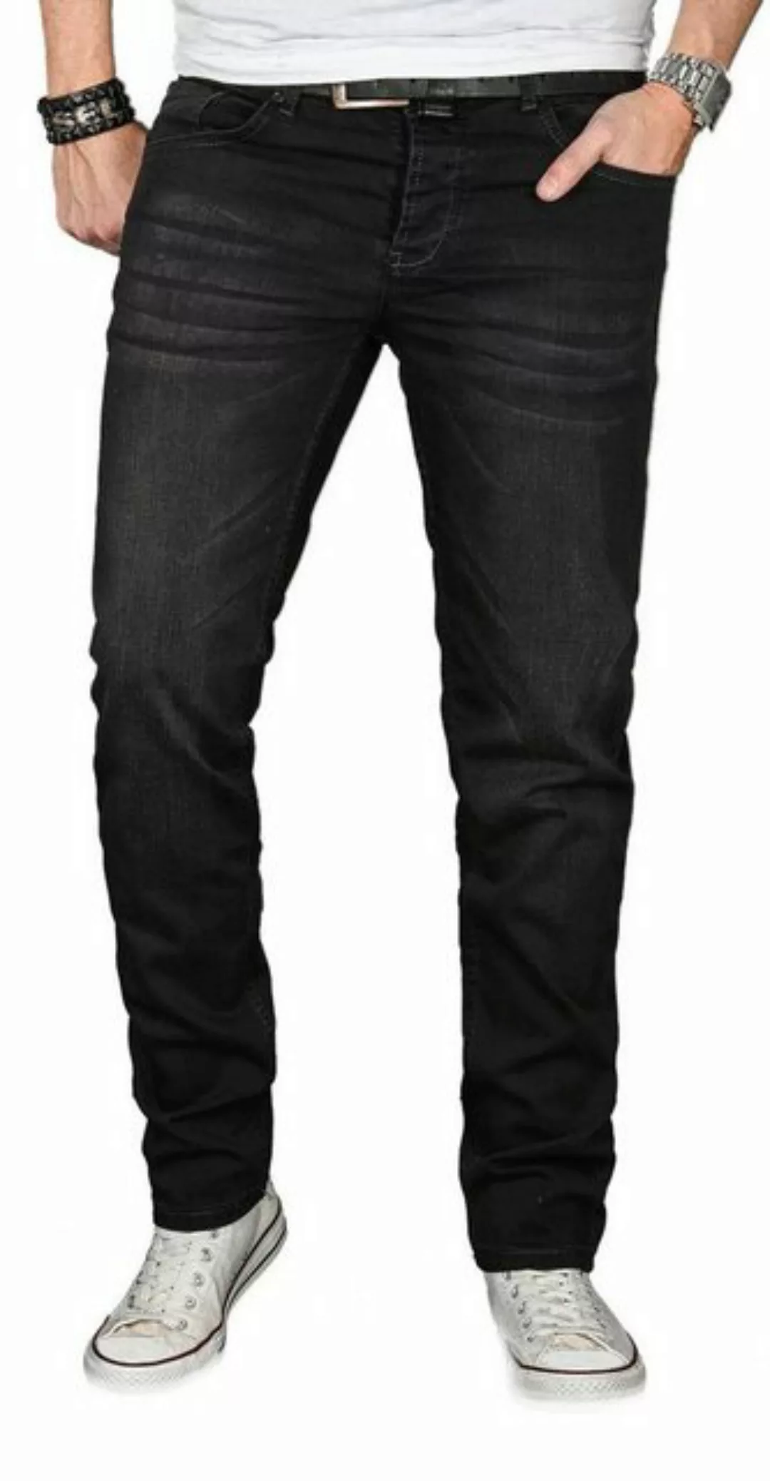 Alessandro Salvarini Straight-Jeans ASGenova Stretch mit Elasthan günstig online kaufen