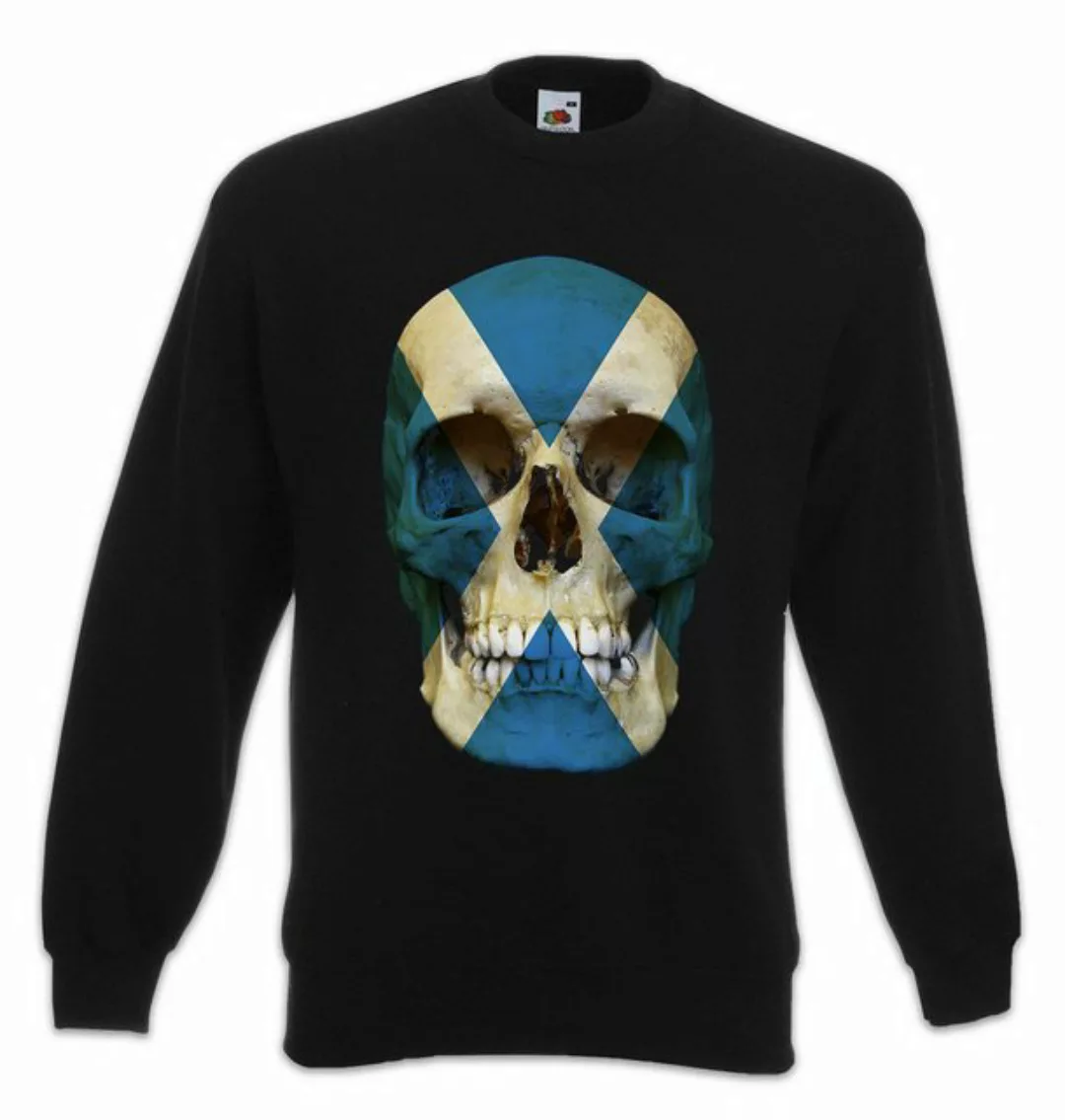 Urban Backwoods Sweatshirt Classic Scotland Skull Flag Sweatshirt Schädel B günstig online kaufen