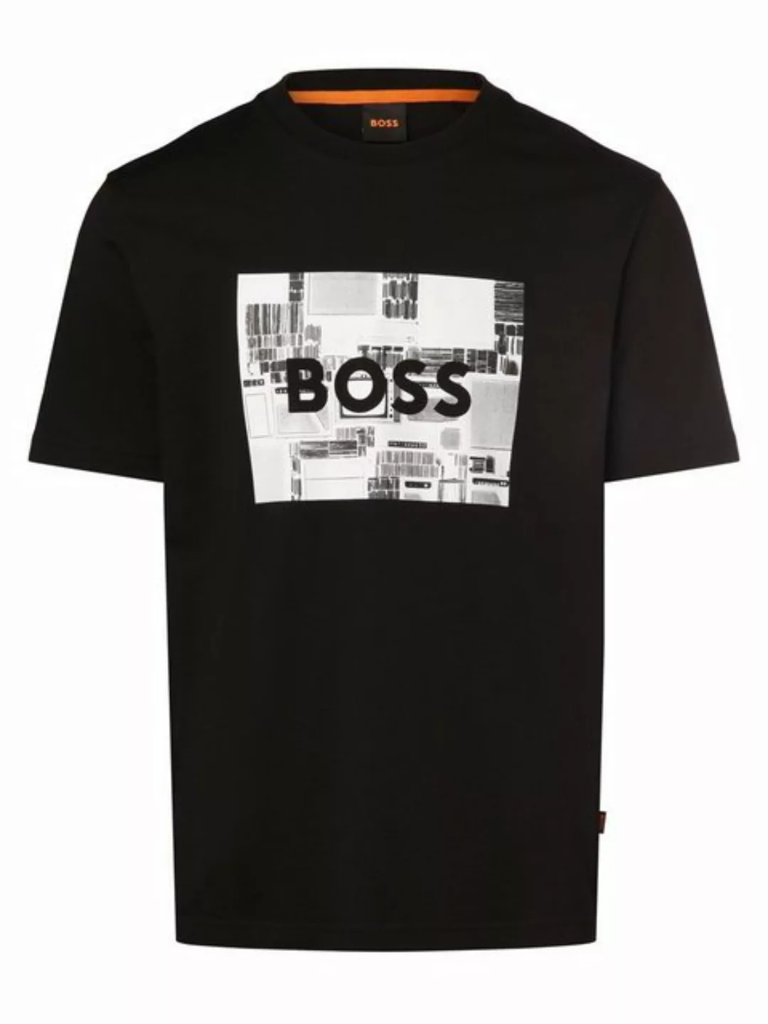 BOSS ORANGE Kurzarmshirt Teeheavyboss mit modischem Frontdruck günstig online kaufen