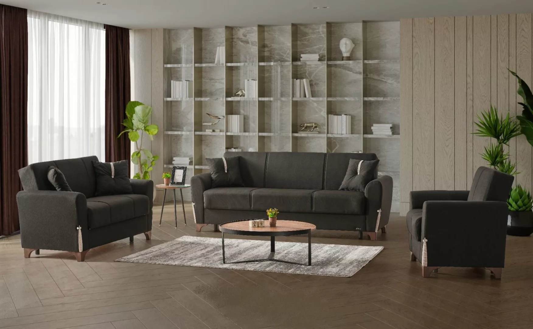 BENEDO MÖBEL Polstergarnitur Diego Sofa Set günstig online kaufen