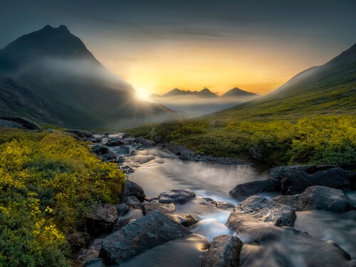 Papermoon Fototapete »Photo-Art OLE HENRIK SKJELSTAD, TRÄUMEND« günstig online kaufen