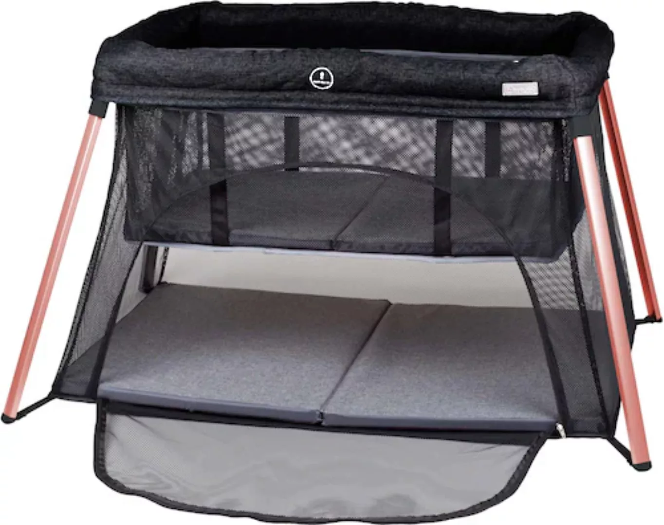 BabyGo Baby-Reisebett »Dreams II, gold black«, faltbar günstig online kaufen