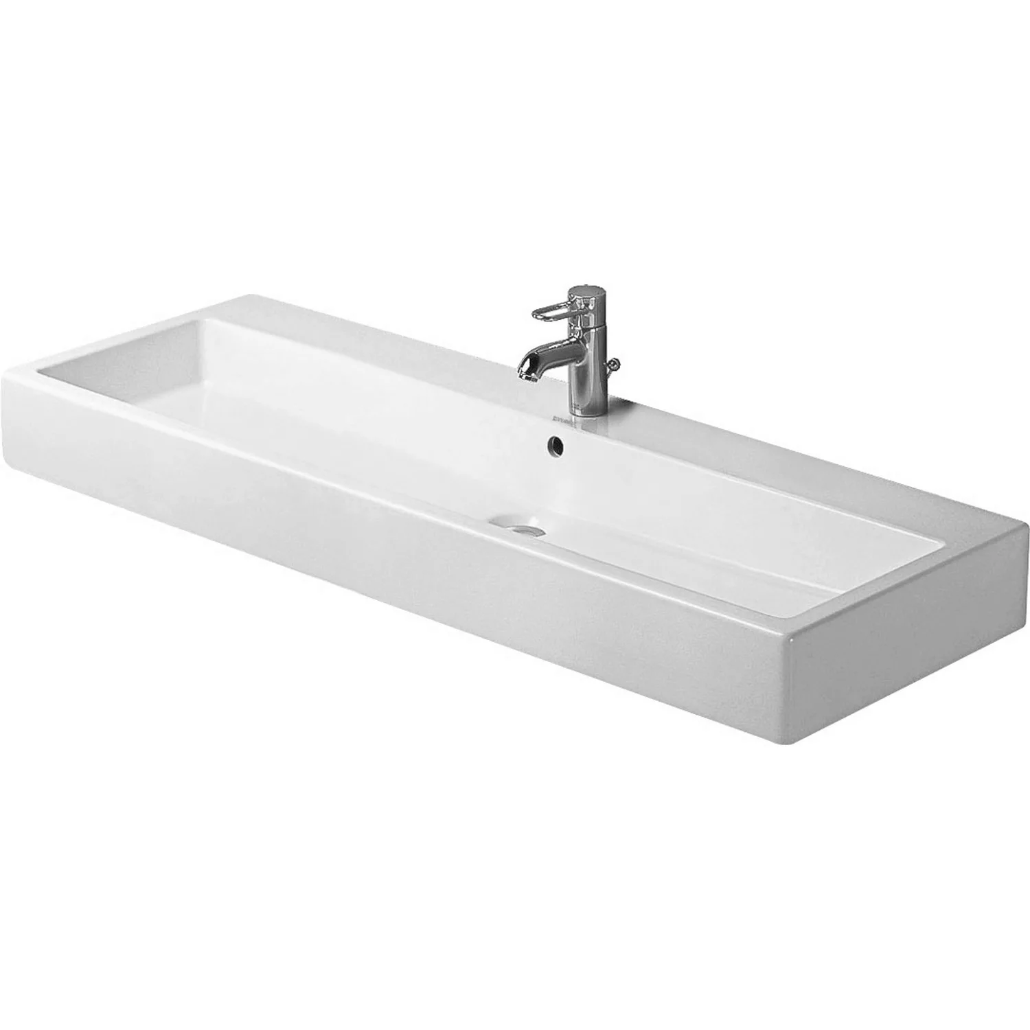 Duravit Einbauwaschbecken Vero 120 cm Weiß 1 Hahnloch günstig online kaufen