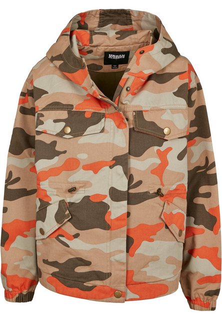 URBAN CLASSICS Allwetterjacke Urban Classics Damen Ladies Oversized Camo Pa günstig online kaufen