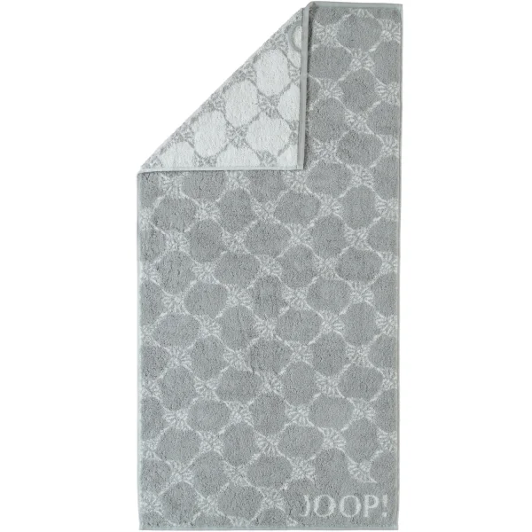 JOOP! Cornflower 1611 - Farbe: Silber - 76 - Handtuch 50x100 cm günstig online kaufen