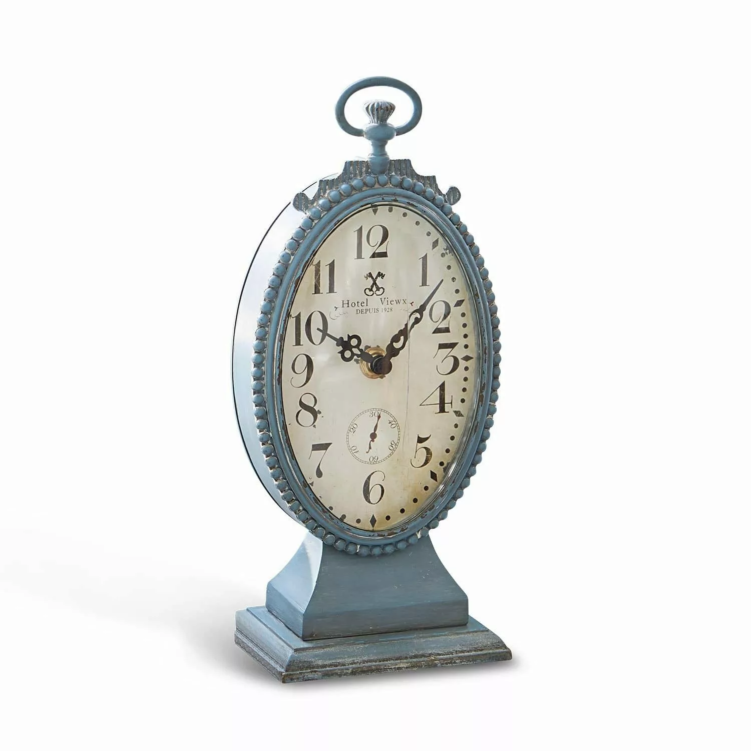 Mirabeau Wanduhr Uhr Michelet antikblau günstig online kaufen
