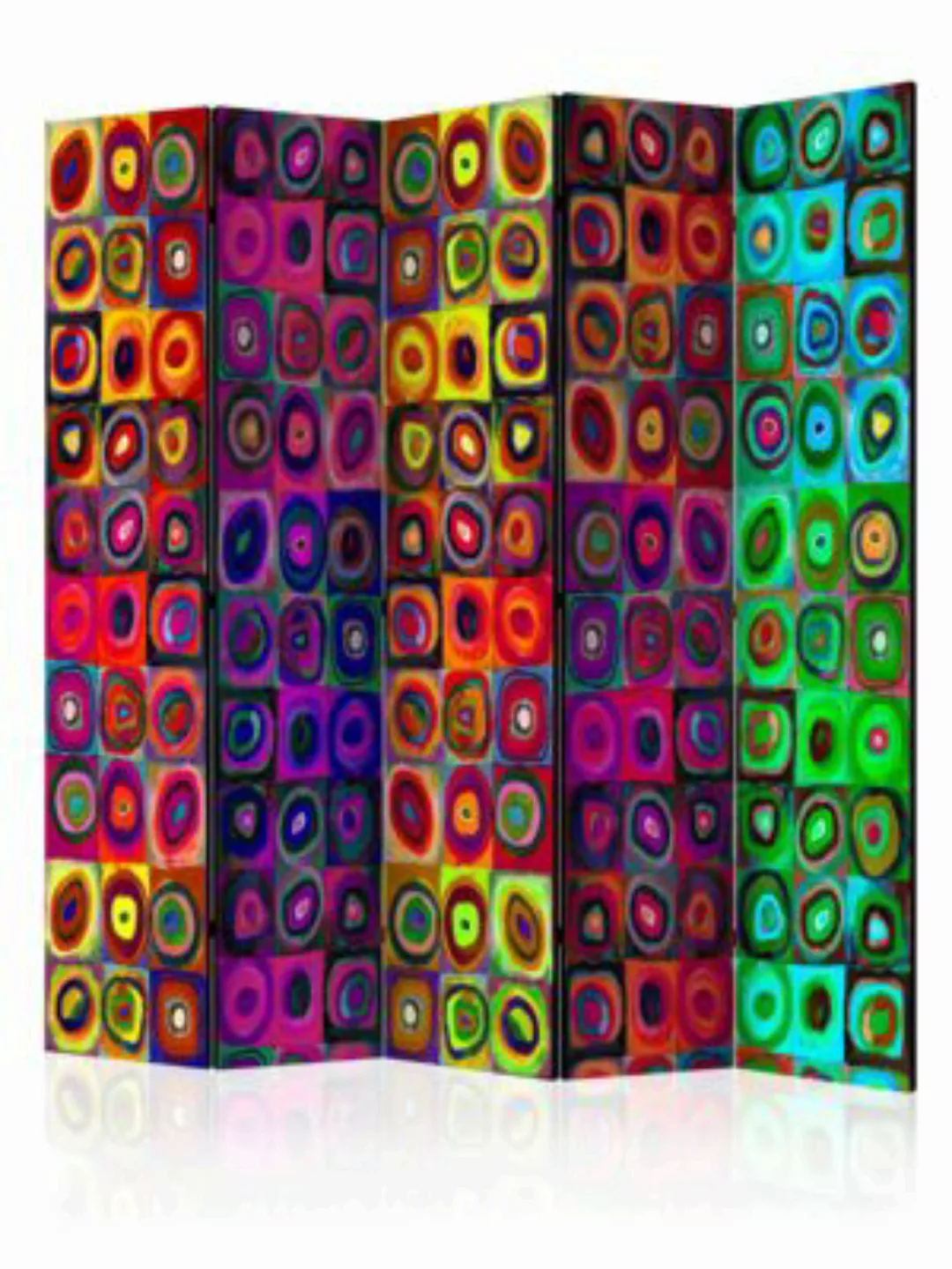 artgeist Paravent Colorful Abstract Art II [Room Dividers] mehrfarbig Gr. 2 günstig online kaufen