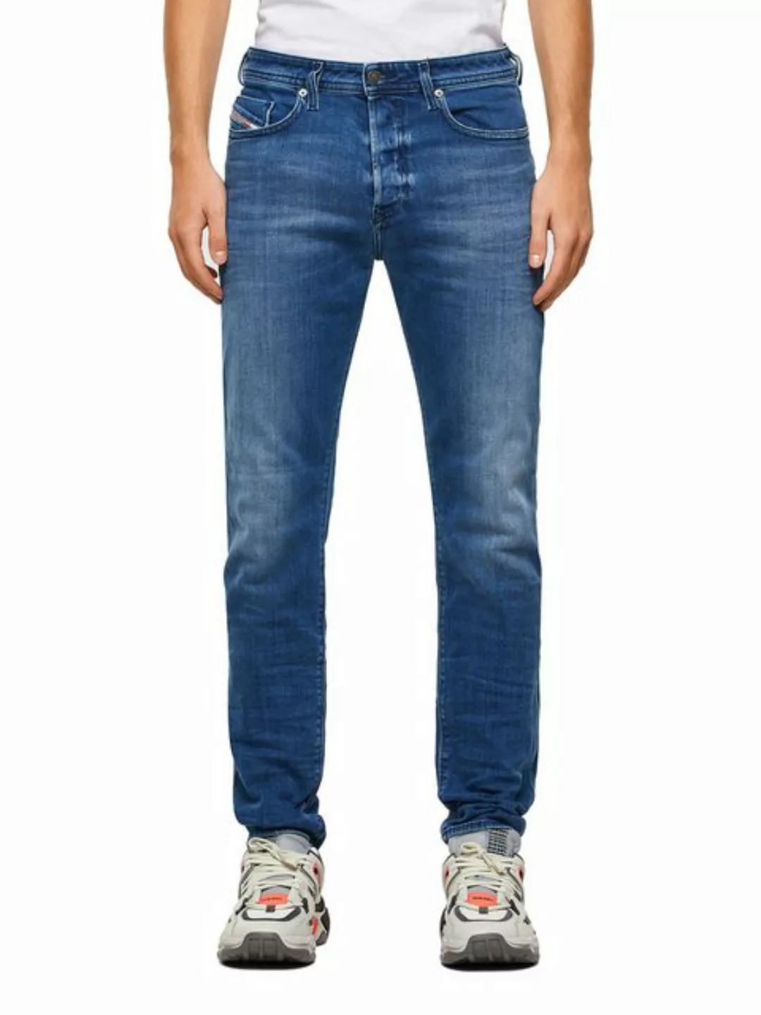 Diesel Tapered-fit-Jeans Diesel Buster 009MB Herren Jeans Hose Regular Slim günstig online kaufen