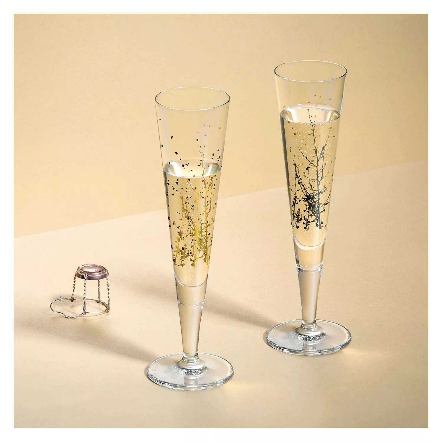 Ritzenhoff Champagnerglas Goldnacht 2er-Set günstig online kaufen