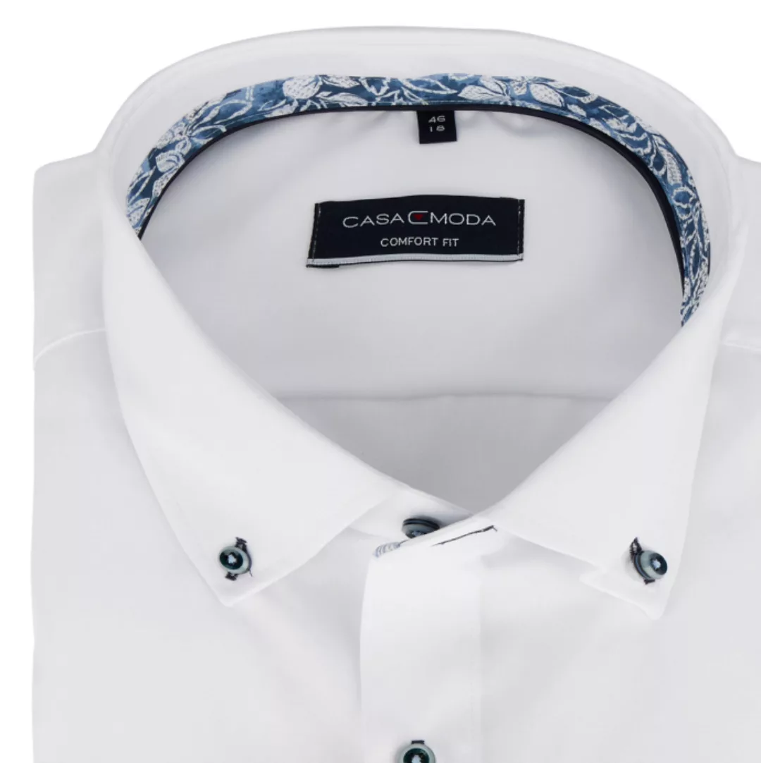 CASA MODA Businesshemd mit Kontrastdetails, langarm, bügelfrei günstig online kaufen
