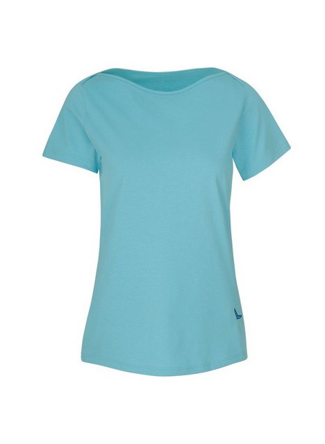 Trigema T-Shirt TRIGEMA Schickes Damen T-Shirt in Öko-Qualität (1-tlg) günstig online kaufen