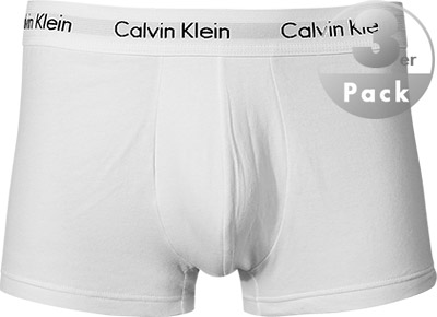 Calvin Klein 3er-Set Low Rise Trunks Weiss günstig online kaufen