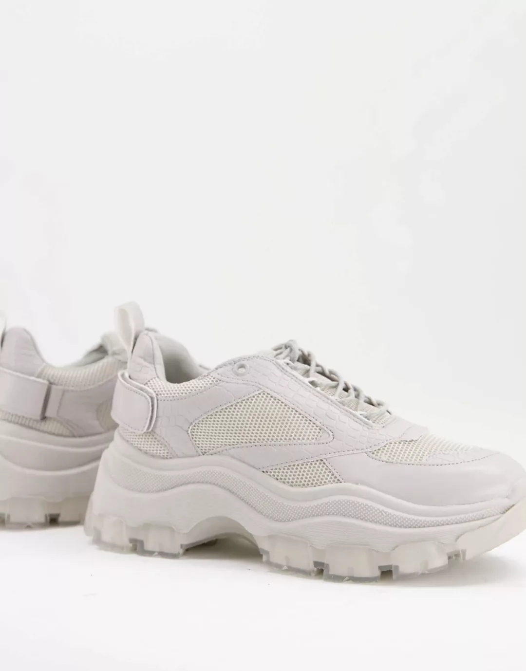 RAID – Malibu – Sneaker in Grau mit dicker Sohle günstig online kaufen