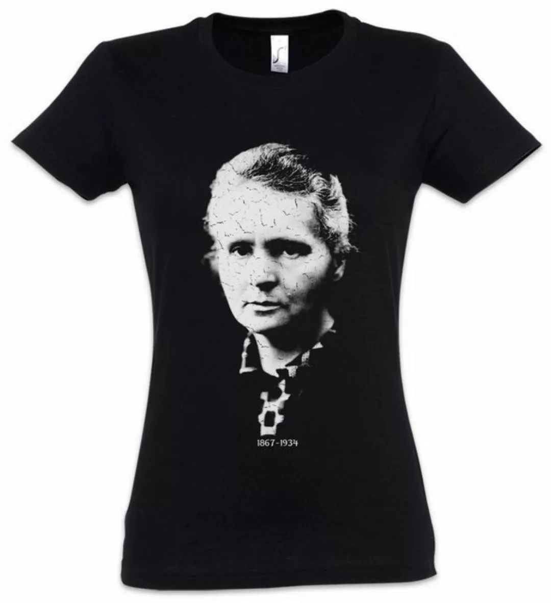 Urban Backwoods Print-Shirt Marie Curie Damen T-Shirt Skodowska hysiker Che günstig online kaufen