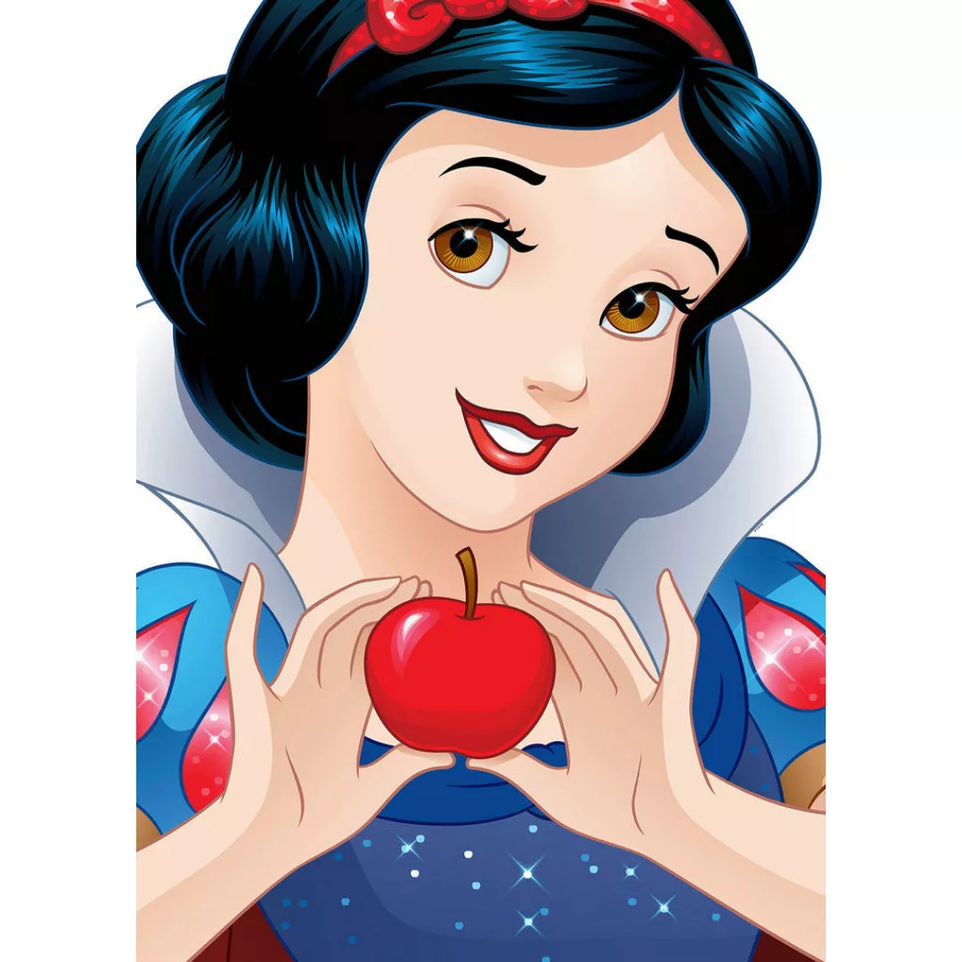 KOMAR Wandbild - Snow White Portrait - Größe: 50 x 70 cm mehrfarbig Gr. one günstig online kaufen