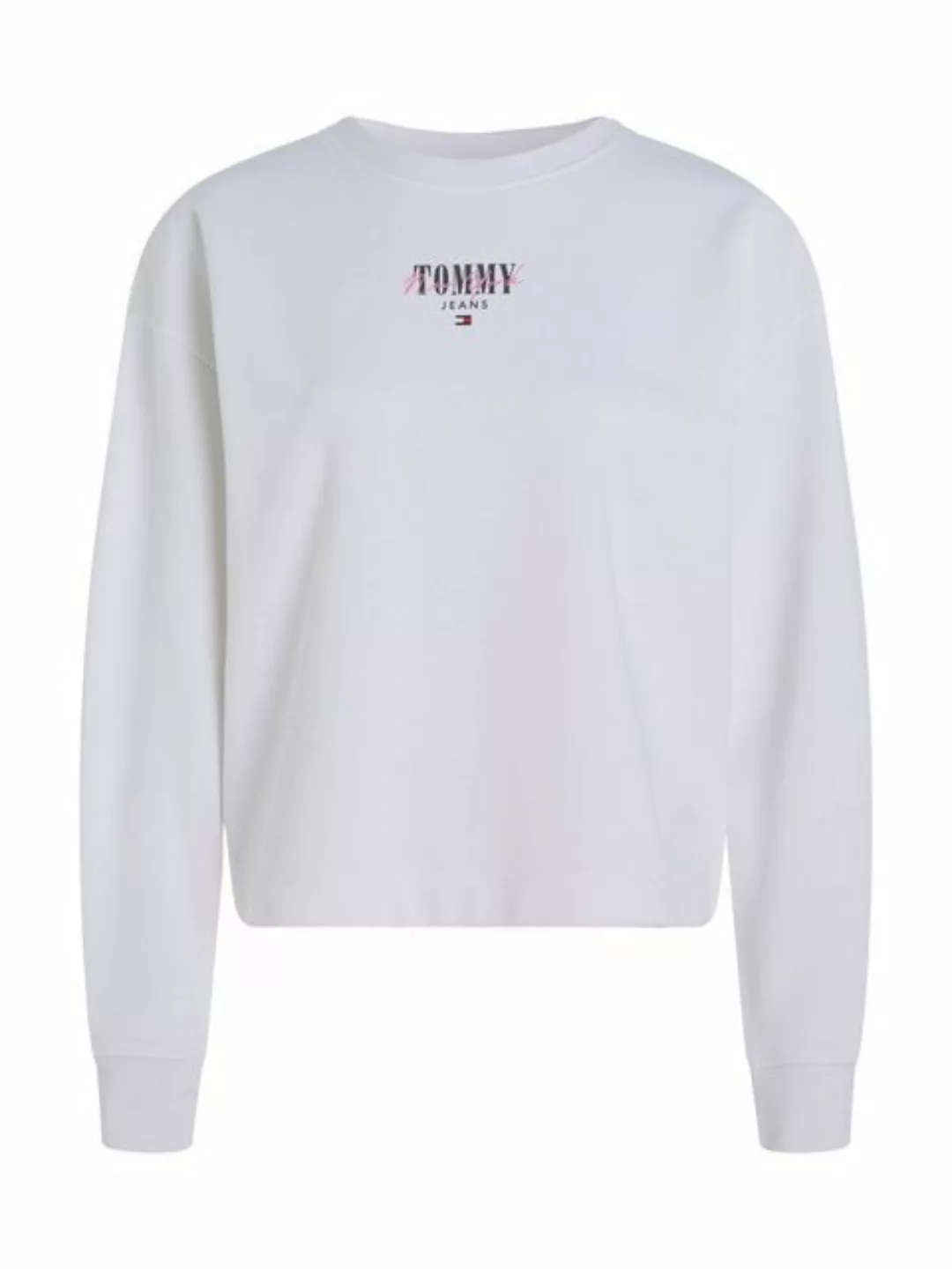 Tommy Jeans Sweatshirt TJW RLX ESSENTIAL LOGO CREW EXT mit Tommy Jeans Logo günstig online kaufen