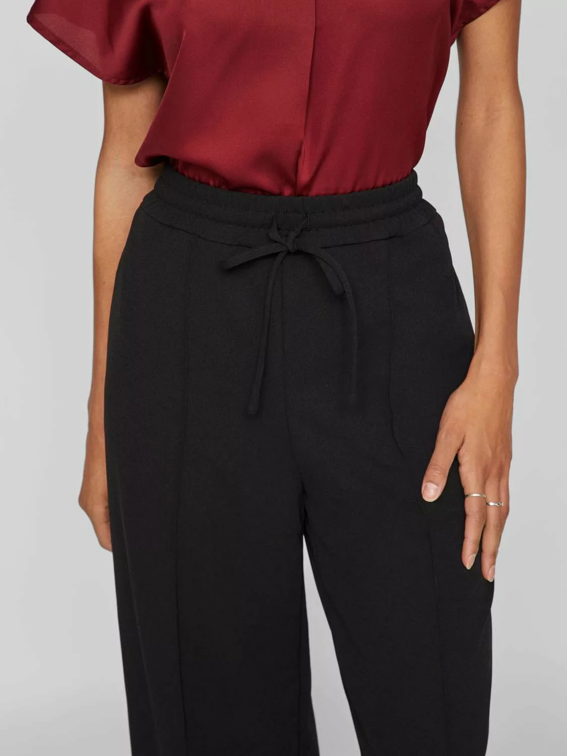 Vila Schlupfhose "VICLUA HW WIDE PANTS-NOOS" günstig online kaufen