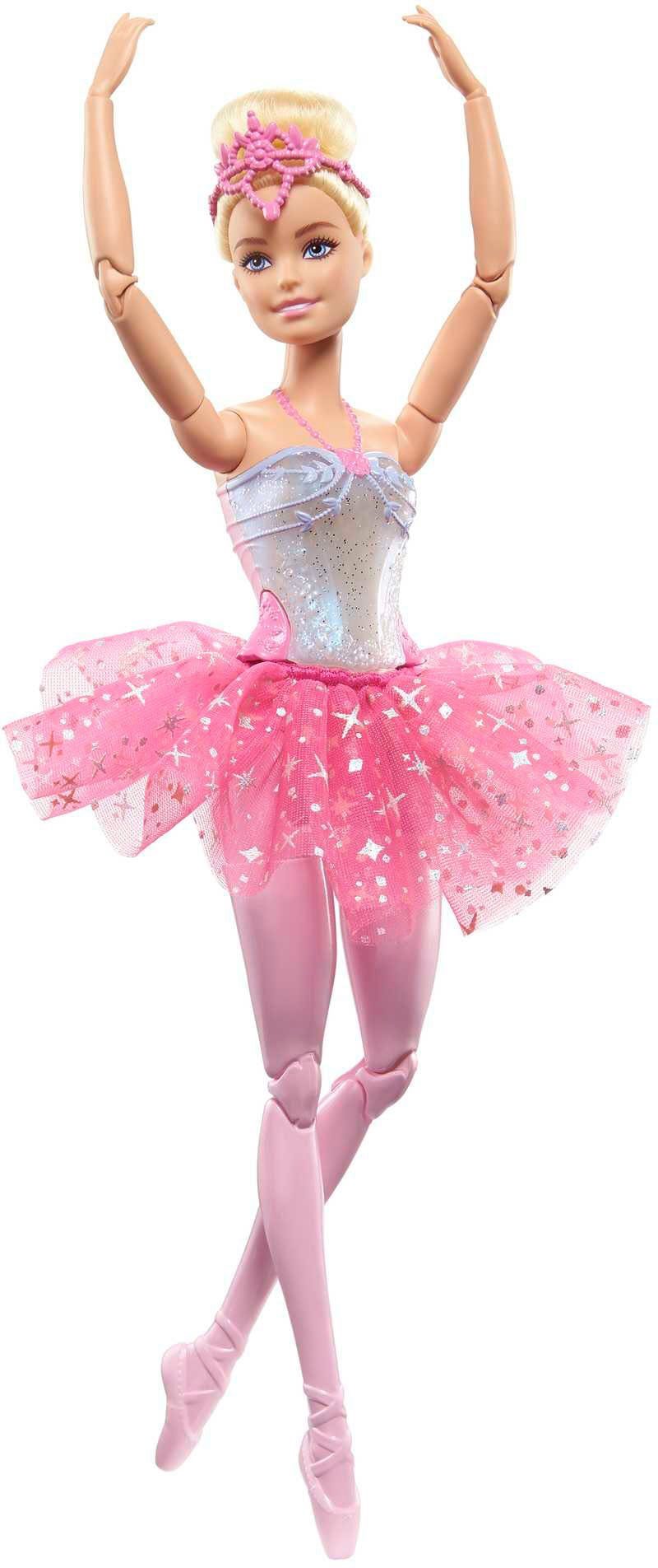 Barbie Anziehpuppe Dreamtopia, Zauberlicht Ballerina (blond), günstig online kaufen