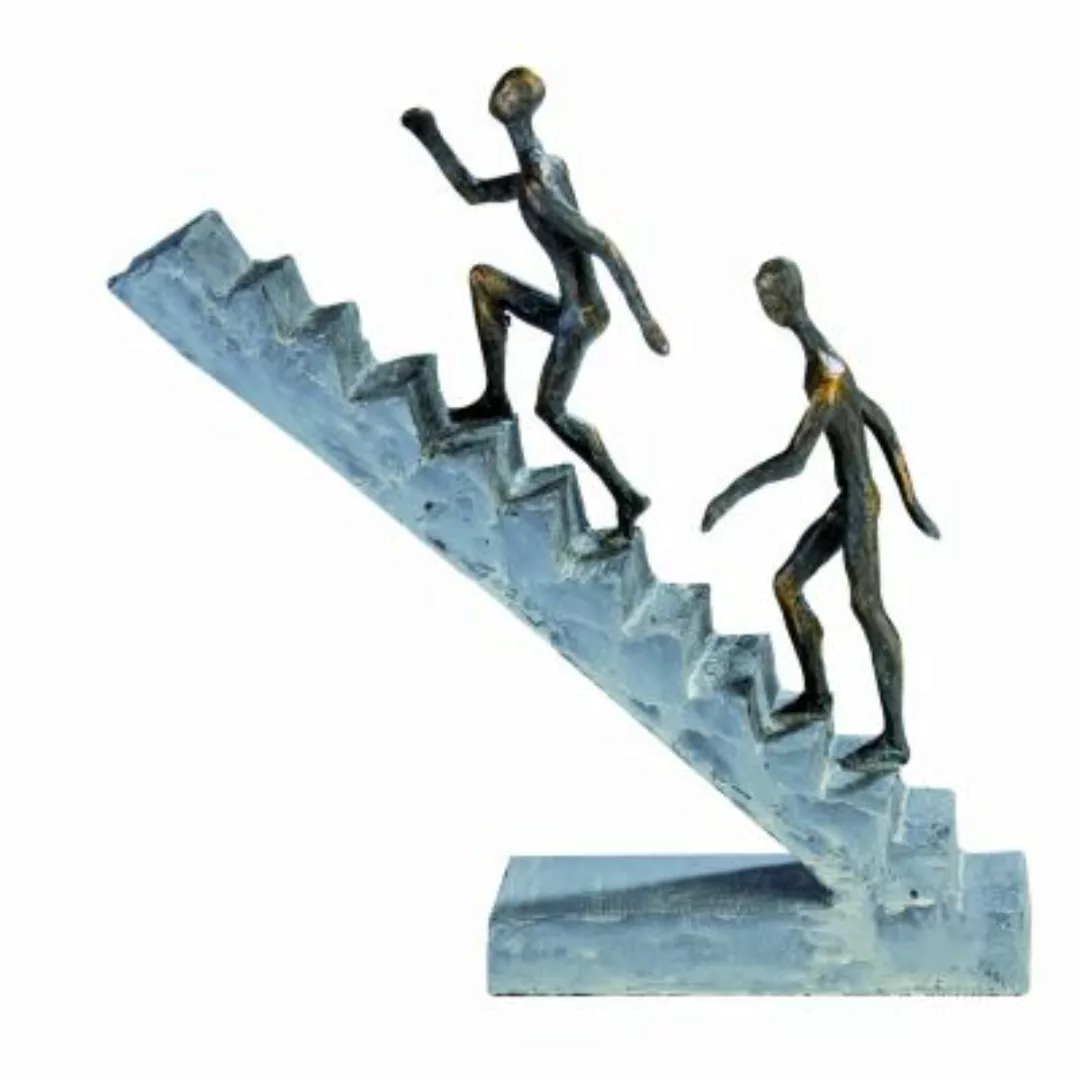 Casablanca by GILDE Skulptur Staircase bronze/silber günstig online kaufen