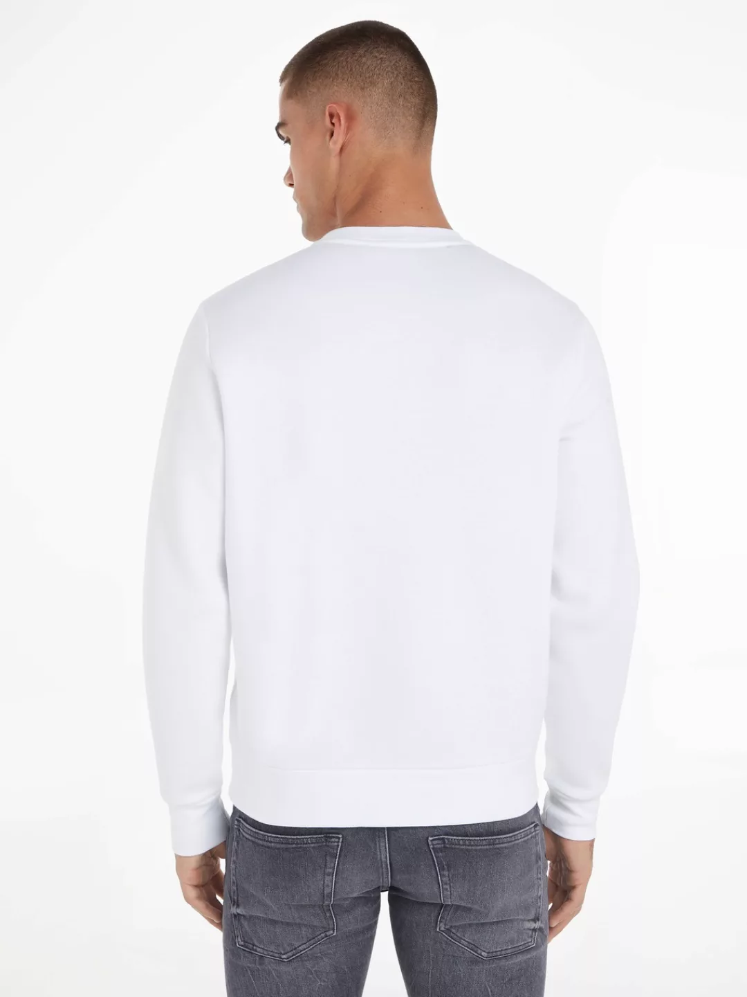 Calvin Klein Sweatshirt "OVERLAY BOX LOGO SWEATSHIRT" günstig online kaufen