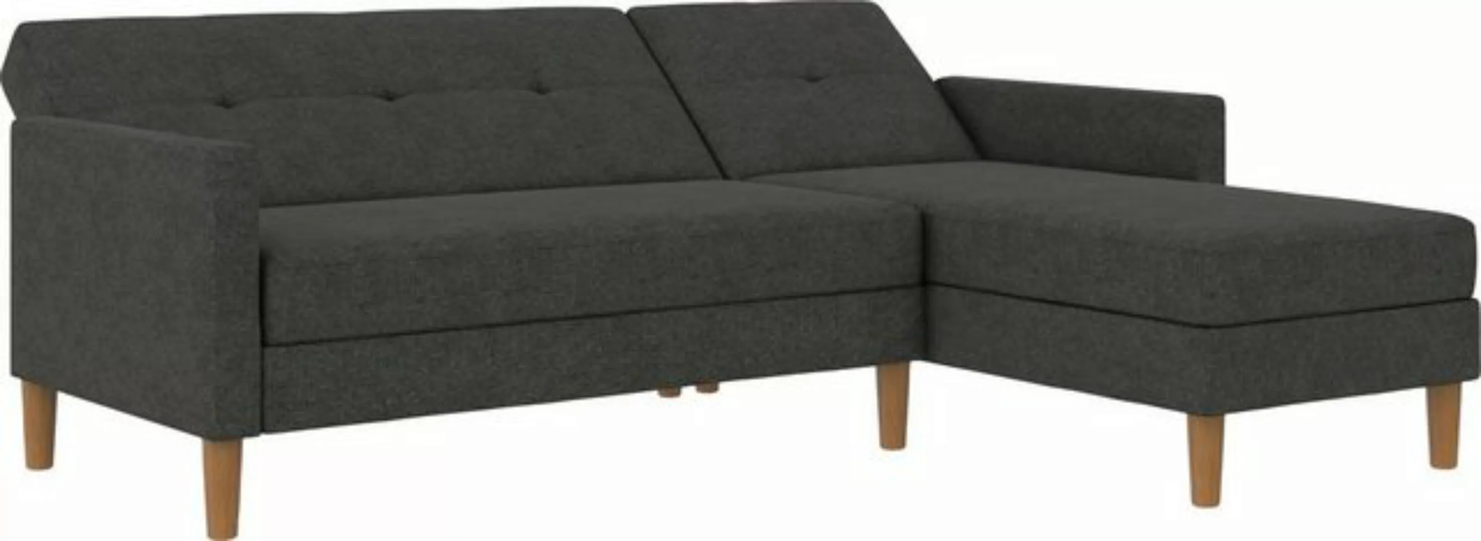 Dorel Home Ecksofa Lilly, L-Form, mit Bett-Funktion, Recamiere beidseitig m günstig online kaufen