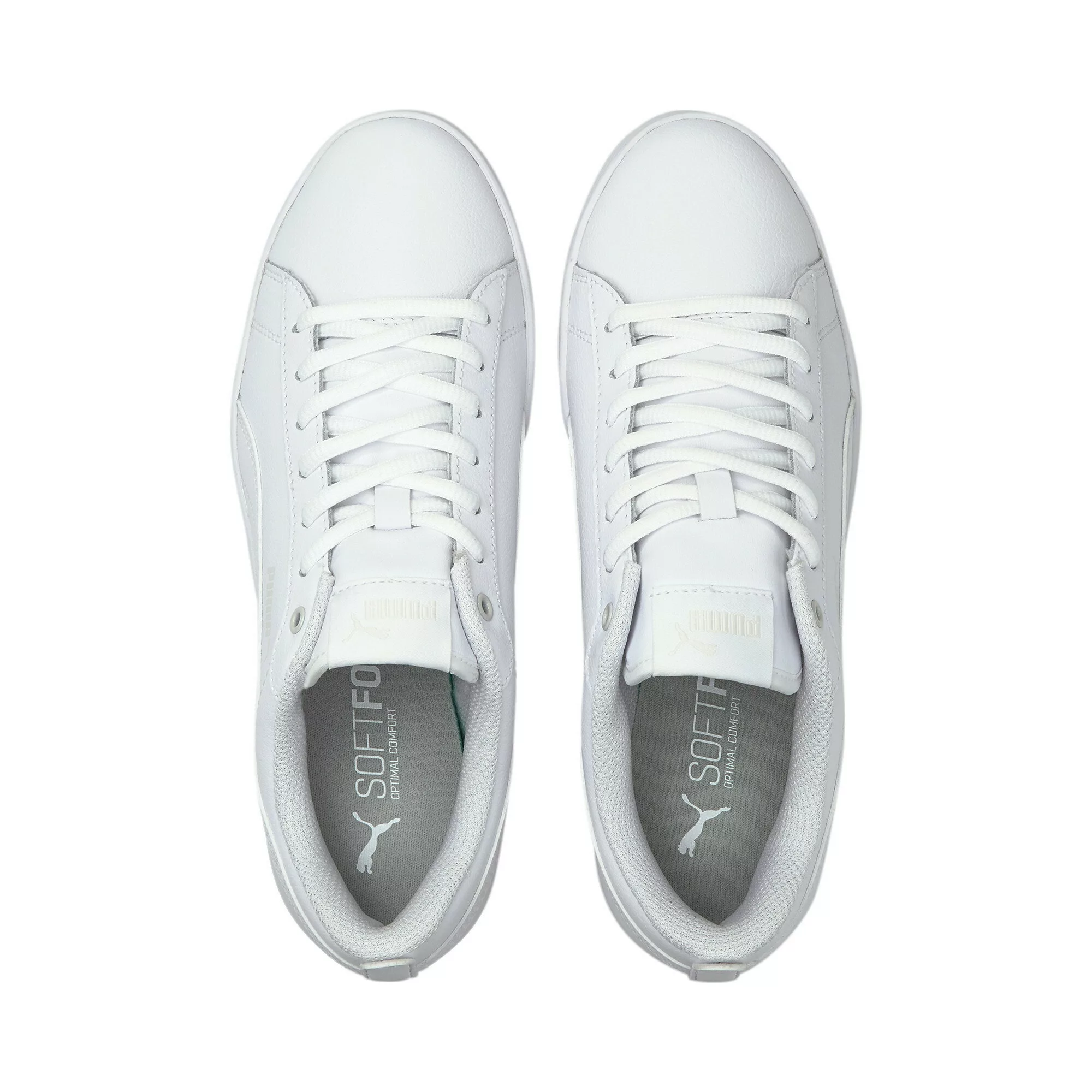 PUMA Sneaker "Smash v2 Leder-Sneakers Damen" günstig online kaufen