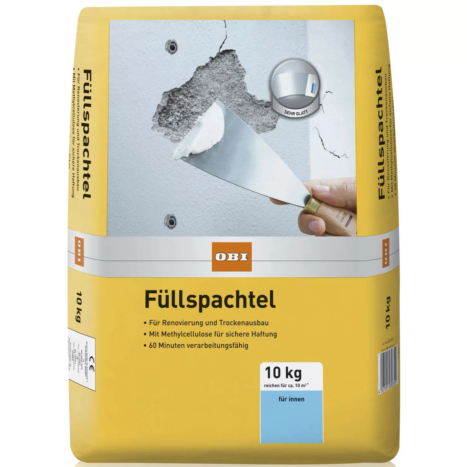 OBI Füllspachtel Weiß 10 kg günstig online kaufen