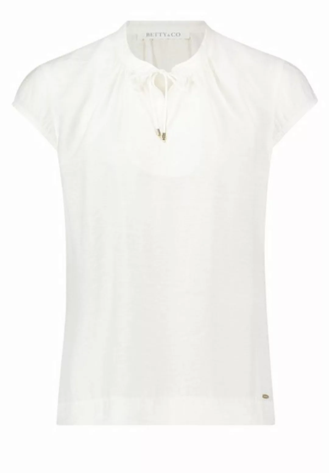 Betty&Co Blusenshirt Bluse Kurz 1/2 Arm, Offwhite günstig online kaufen