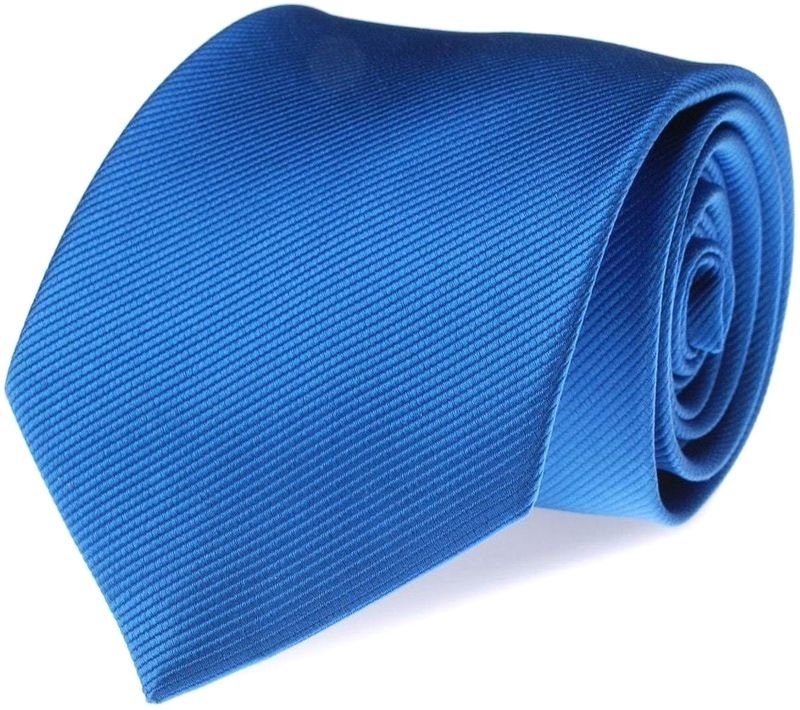 Krawatte Seide Königsblau Uni F05 - günstig online kaufen
