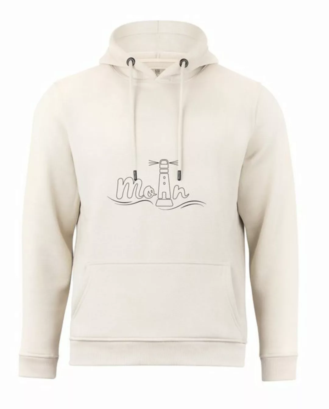 Cotton Prime® Hoodie Leuchtturm - Moin mit weichem Innenfleece günstig online kaufen