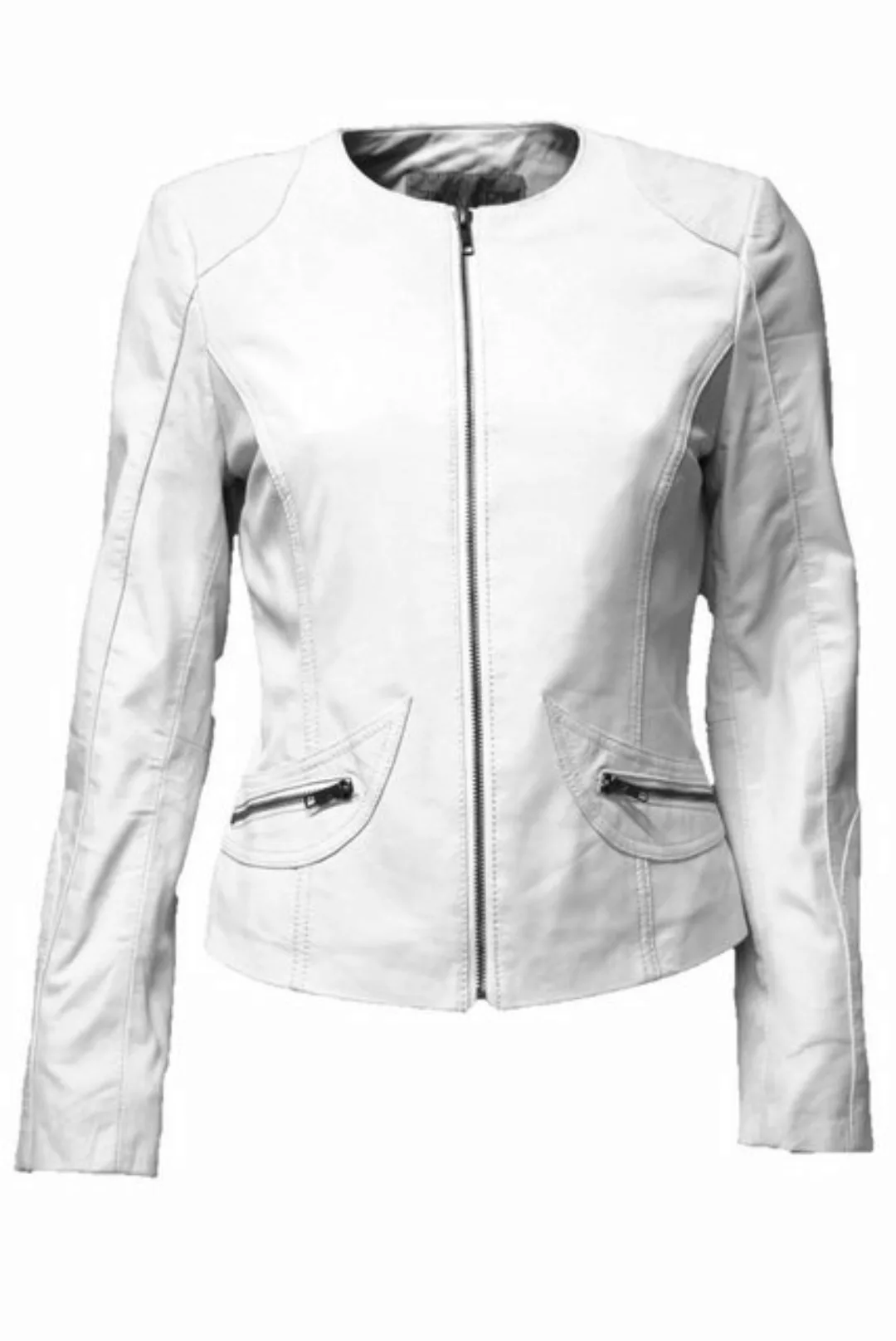 Zimmert Leather Lederjacke Bea (1-St) Schwarz günstig online kaufen