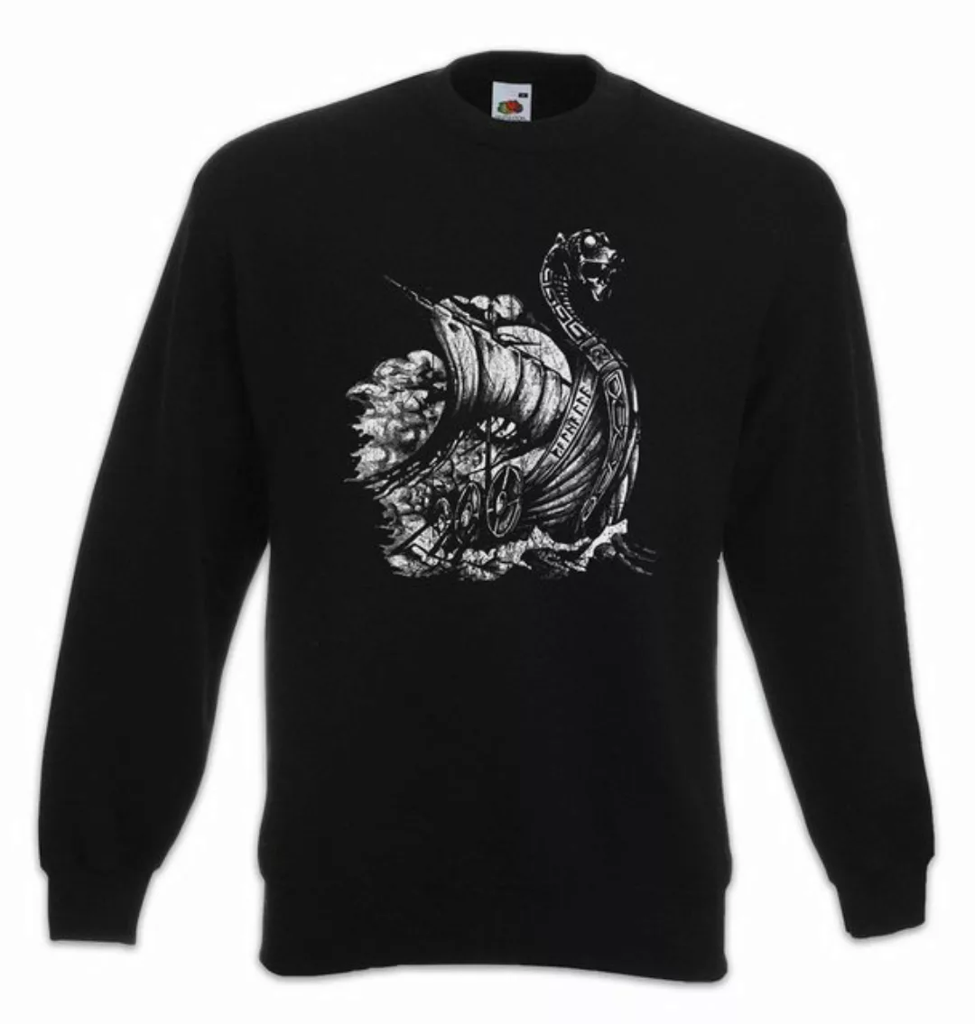 Urban Backwoods Sweatshirt Viking Ship VIII Sweatshirt Valhalla Odin Thor N günstig online kaufen