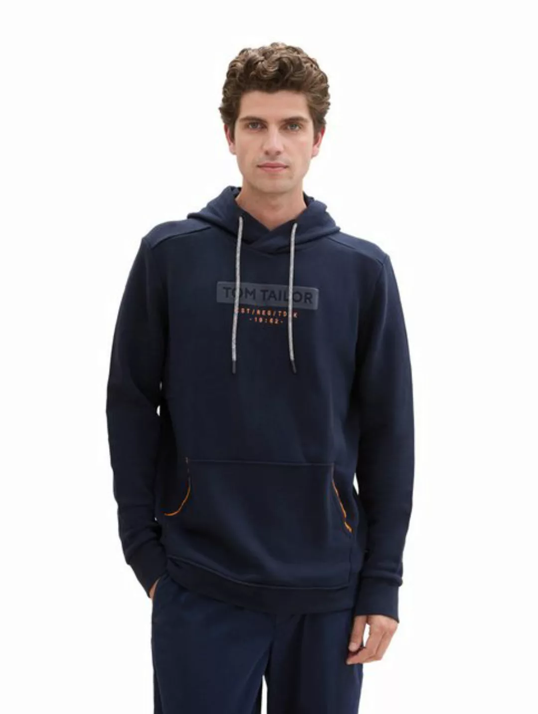 TOM TAILOR Kapuzenpullover Hoodie mit Logoprint günstig online kaufen