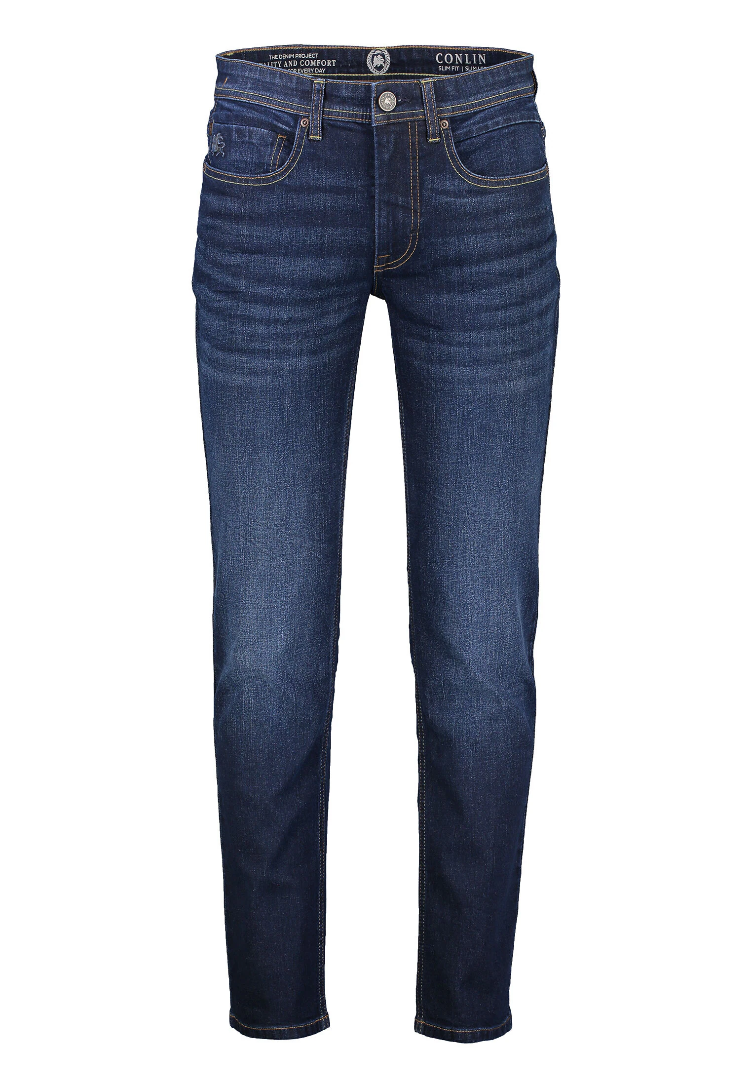 LERROS 5-Pocket-Hose "LERROS CONLIN 5-Pocket Stretch-Denim, SLIM FIT CONLIN günstig online kaufen