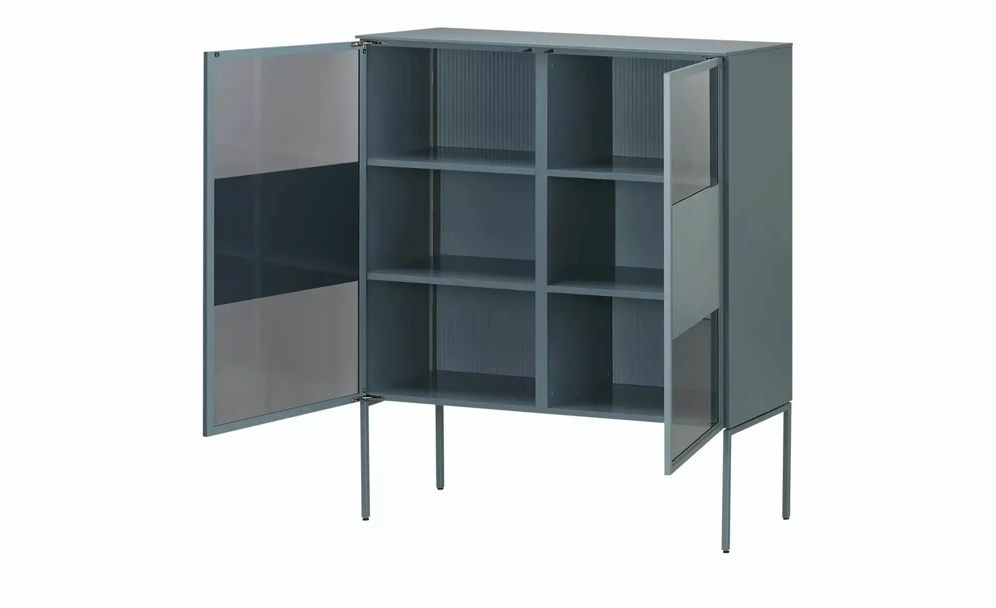 SCHÖNER WOHNEN Kollektion Highboard  Amaya ¦ grau ¦ Maße (cm): B: 120 H: 14 günstig online kaufen