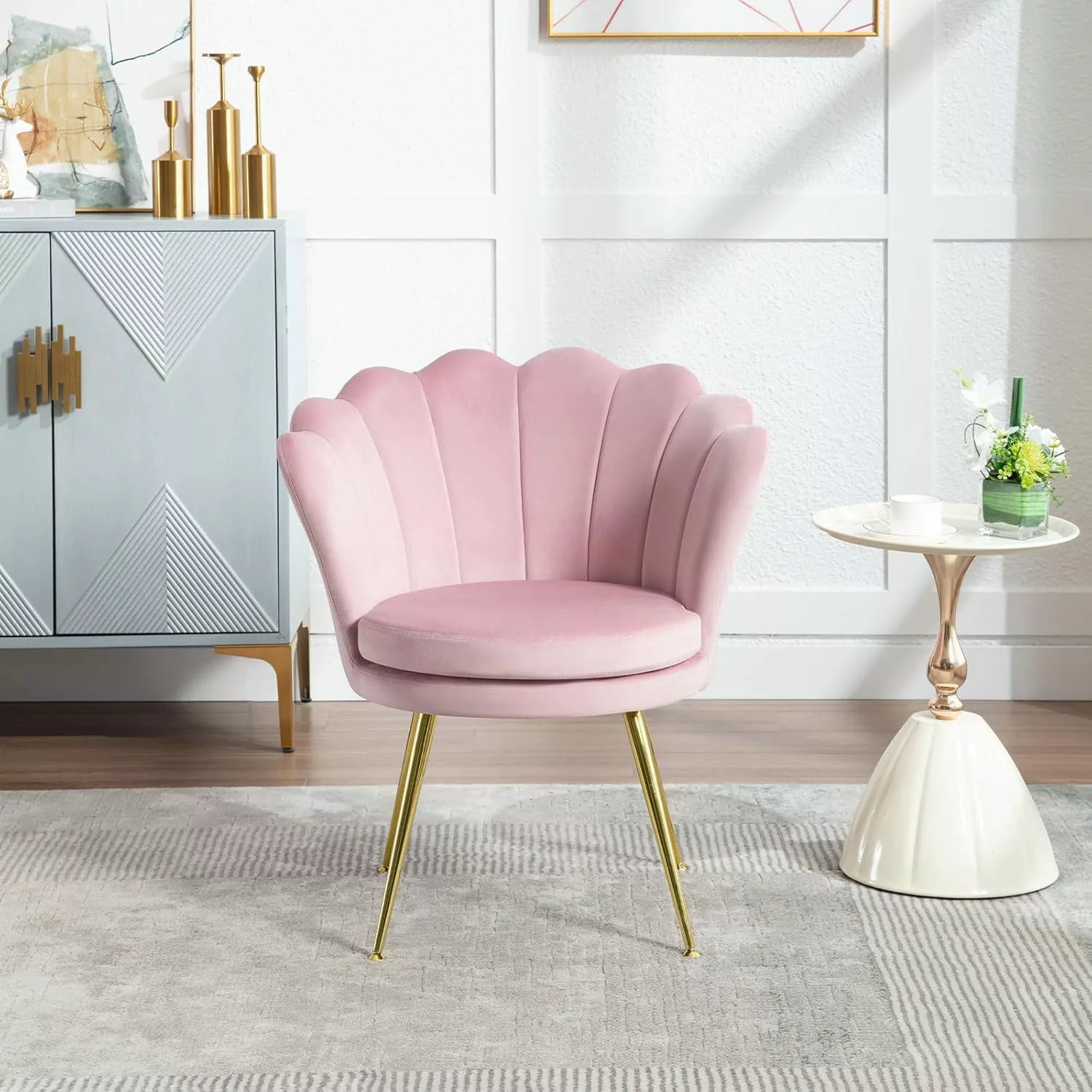 Woltu Relaxsessel, Sessel Wohnzimmer in Blumenform, günstig online kaufen