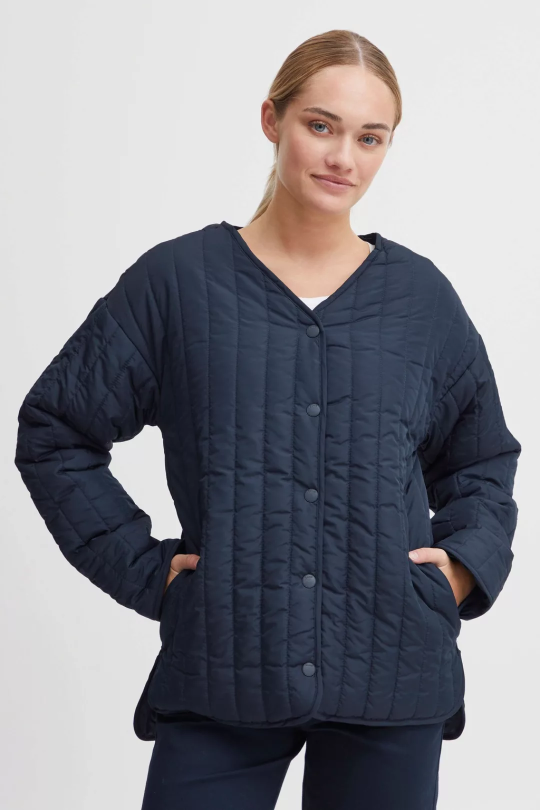 OXMO Steppjacke "Steppjacke OXSaggy", ohne Kapuze günstig online kaufen