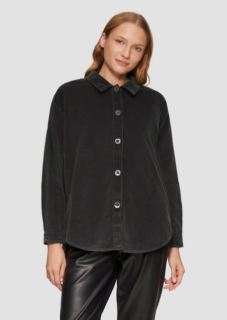 s.Oliver Funktionsjacke Overshirt aus Cord mit seitlichen Eingrifftaschen günstig online kaufen