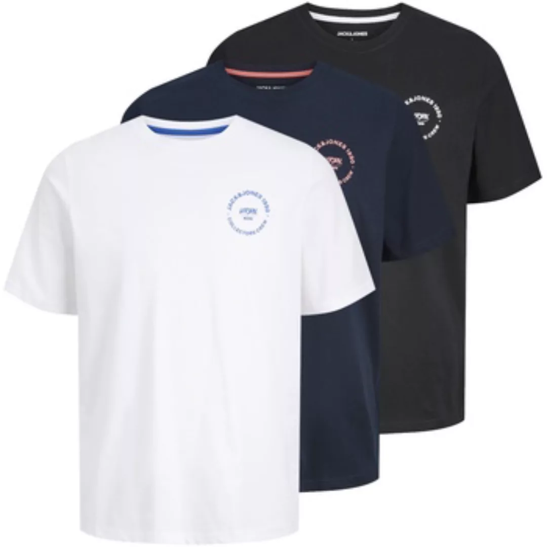 Jack & Jones  T-Shirt T-Shirt SIMON Kurzarmshirt 3er Pack günstig online kaufen